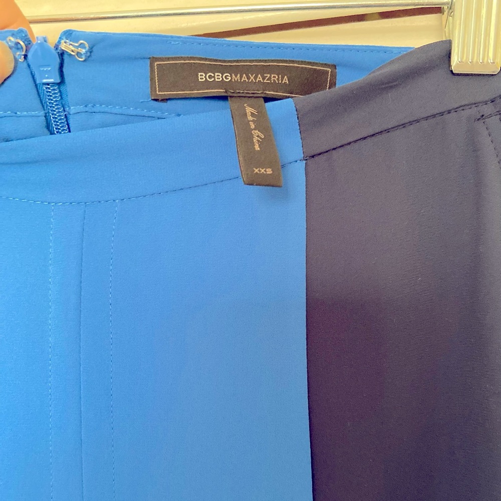 BCBG Two Tone Blue Maxi Skirt. GORGEOUS! 💎💙 - Picture 5 of 6